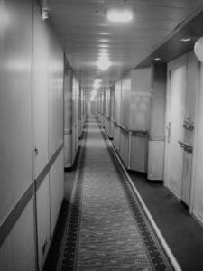 Ship hallway